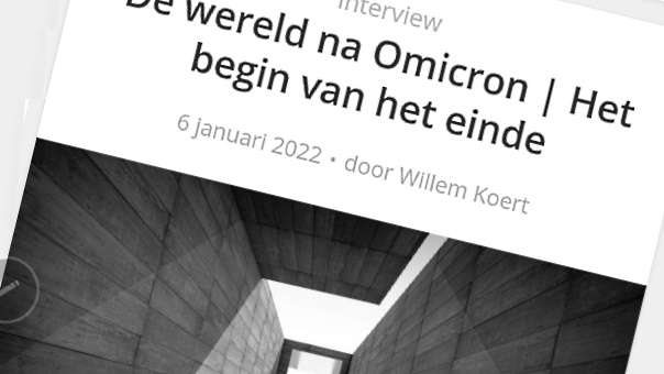 De wereld na Omicron