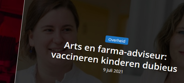 Arts en farma-adviseur: vaccineren kinderen dubieus